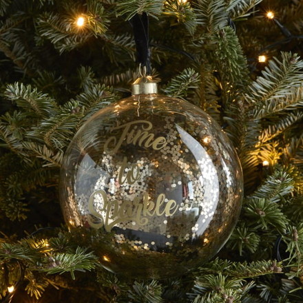 BOŽIČNI OKRASEK TIME TO SPARKLE