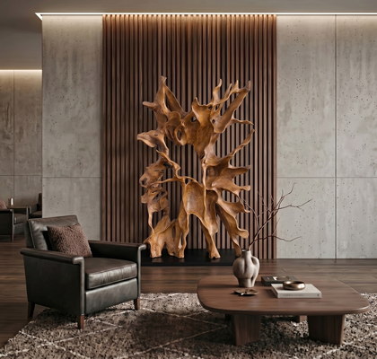 TEAK ROOT SCULPTURE