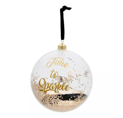 BOŽIČNI OKRASEK TIME TO SPARKLE DIA 15