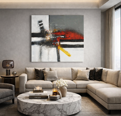 ABSTRAKTNA SLIKA RAY OF LIGHT 100X120