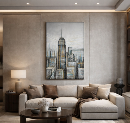 SLIKA STOLPNICA EMPIRE STATE 80X120