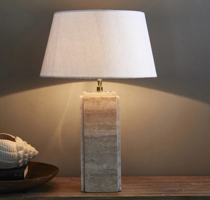 BELO LANENO SENČILO TAPER 45X25