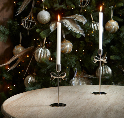 SVEČNIK CLASSIC BOW S