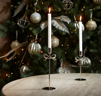 SVEČNIK CLASSIC BOW L