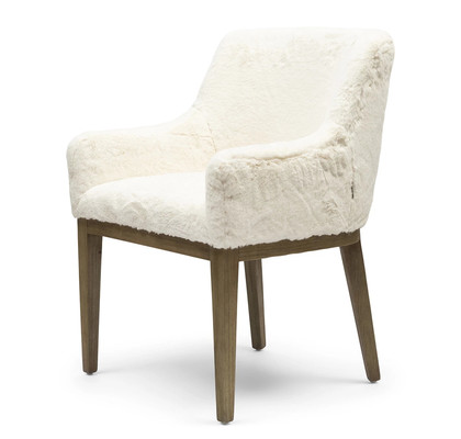 STOL WHISTLER FAUX FUR SNOW