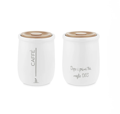 COFFEE STORAGE JAR GLI ONESTI