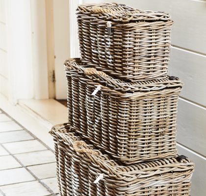 KOŠARE SET 3 RATTAN RM