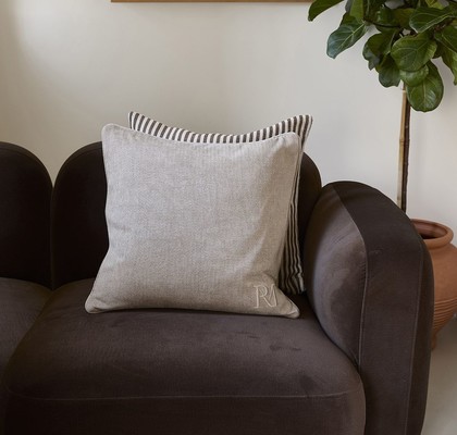 RM ORLEA TAUPE DECORATIVE CUSHION