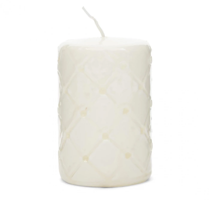 SVEČA PILLAR  BELA 7X10