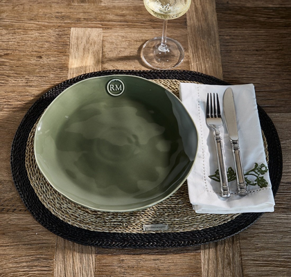 DINING PLATE PORTOFINO GREEN