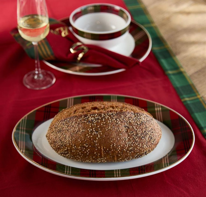 TARTAN SERVIRNI KROŽNIK