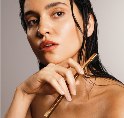 ZOBNA ŠČETKA GOLD/BLACK