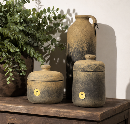 JAR WITH LID S