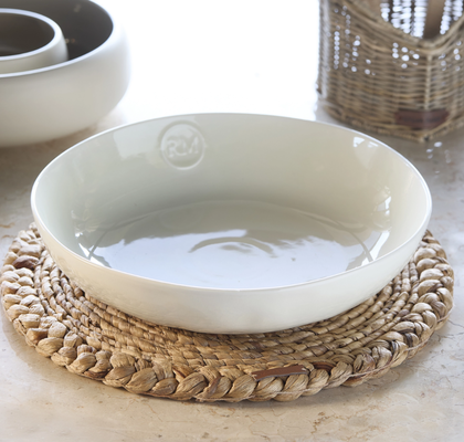 PORTOFINO SERVING BOWL WHITE