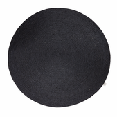 uvozeni-izdelki/Velana-living-crna-okrogla-preproga-130-L96054