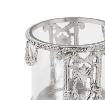 SREBRN SVEČNIK 8,5 CM