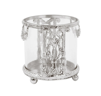 SREBRN SVEČNIK 8,5 CM