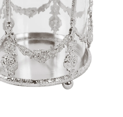 SREBRN SVEČNIK 9 CM