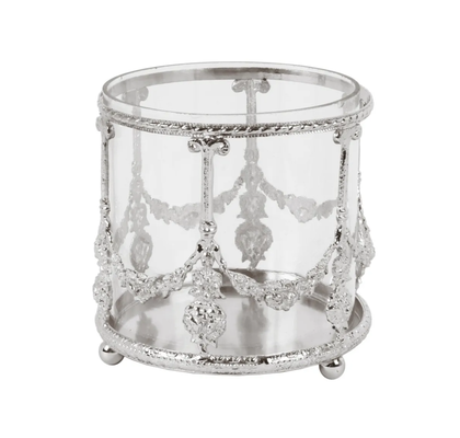 SREBRN SVEČNIK 9 CM