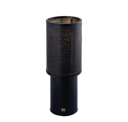 SVEČNIK JARNE ČRNO ZLAT nizek