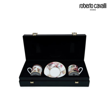 SET 2 SKODELIC ZA KAVO FLOWERS A-D