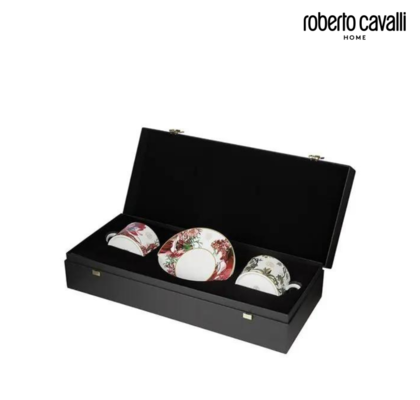 SET 2 SKODELIC ZA ČAJ FLOWERS