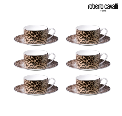SKODELICE ZA ČAJ JAGUAR Set 6