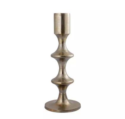 SVEČNIK TAIKA ZLAT nizek