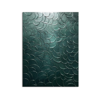 TURKIZNA SLIKA NA PLATNU 100X140