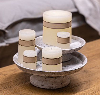 PLADENJ NA PODSTAVKU ANTIQUE WHITE L