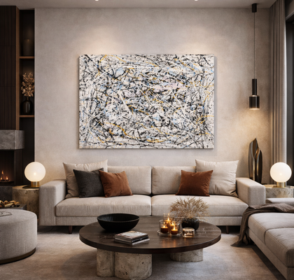 ABSTRAKTNA SLIKA BUSSY MIND 100X150