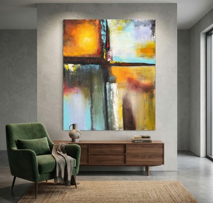 ABSTRAKTNA SLIKA FOUR SEASONS 100X120