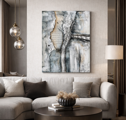 ABSTRAKTNA SLIKA HIDDEN MESSAGE 100X120