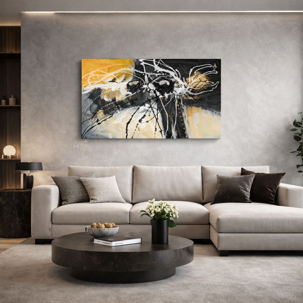 ABSTRAKTNA SLIKA UNDEFINED SPIRAL 80X150