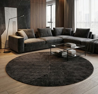 PREPROGA EBONY/EBONY 200x200 cm