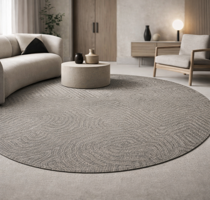 PREPROGA LIQUORICE/CHAROCOAL SLATE 200x200 cm