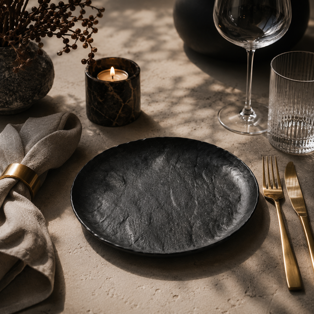 velana-living/Plate-26cm-black-Livelli