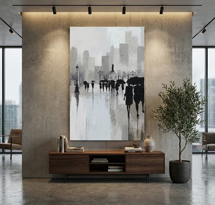 SLIKA NA PLATNU MESTO 80X190