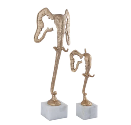 DEKOR SLON HORTON CHAMPAGNE ALU mali